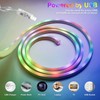 Fosingut RGB+IC Neon LED Strip 3 m, USB LED Strip