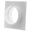 Ø 100mm / 4 inch Ventilation Wall Flange - Round