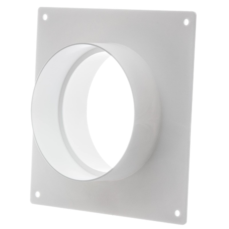 Ø 100mm / 4 inch Ventilation Wall Flange - Round