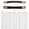 Mxfans 16cm Black B022 Spare Strap Handle Replacement for Suitcase