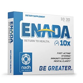 Original Enada Co - E1 NADH, Performance, 10 Mg, 30 Lozenges by CoE1 Enada