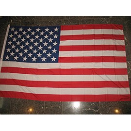 Usa 50 Stars United States Flag Banner 5X8 Foot 5Ft X 8Ft 150D Super Poly