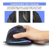 Zeerkeer Ergonomic Vertical Mouse, RGB Wired Vertical Gaming Mouse with