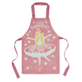 Cooksmart Kids British Designed PVC Kids Apron | Kids Aprons For Cooking, Arts & Crafts or Other Hobbies | Childrens Aprons For Baking, Cooking, Cleaning or Arts & Crafts - Little Superstar