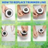 3 Pack C3-2 Trimmer Head FSA 57 Trimmer Head Fit