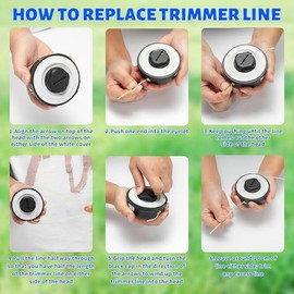 3 Pack C3-2 Trimmer Head FSA 57 Trimmer Head Fit for Stihl C3-2 FSA57 FSE52 FSE 52 Weed Eater String Head Replace Autocut C3-2, 4009 710 2106