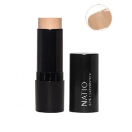 Natio Buy Natio Cleverstick 2 in 1 Beige 15g Online | Chempro Chemists