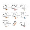 WDYJMALL Animal Cookie Cutters 9-Pc Set - Tiger Elephant Camel