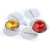 My-Cap's 100 Foils to Reuse Capsules for Nespresso® VertuoLine Brewers