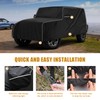 MAIKER Car Cover Waterproof All Weather Compatible with Jeep Wrangler