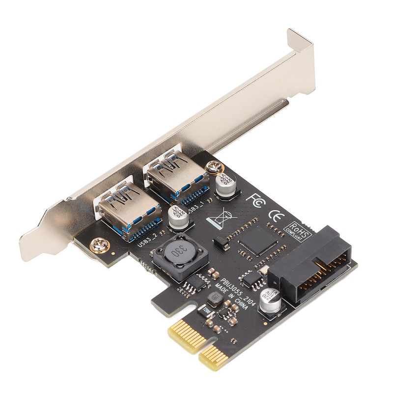 PCIE to USB 3.0 Expansion Card SUU3055N Desktop Usb3.0 19/20PIN