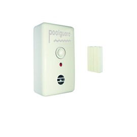 PoolGuard DAPT-2 Water Hazard Pool Door Alarm, White