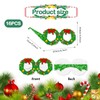 WNXBFO 16 PCS Christmas Glasses, 3D Novelty Xmas Eyewear for