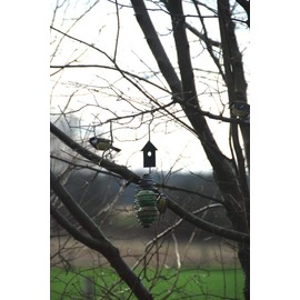 Esschert Design Spring Bird Feeder, Set of 4