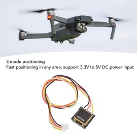 Compact M100 GPS Module, Drone GPS Module with Ceramic Antennae for 2 to 7 Inch RC FPV Racing Drones, 3 Mode, Easy Installation
