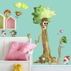Sunnywall Wall Sticker Autumn Mushroom Chestnut Tree Set for Children