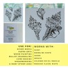 Seashell Stencils for Painting - on Wood, Walls, Canvas -