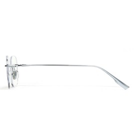 Cyxus Titanium Blue Light Glasses for Men Frameless Rimless Glasses Computer Glasses UV protection Eyeglasses