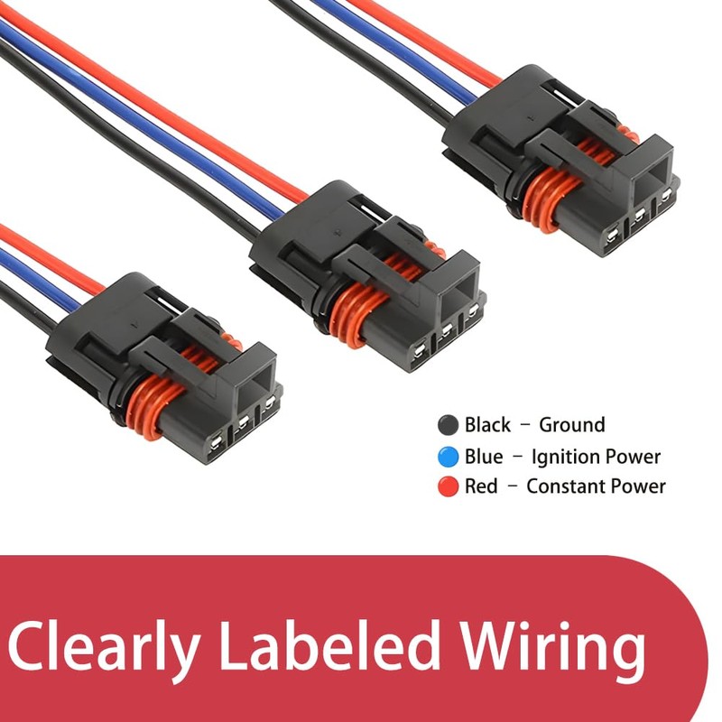 6 Pack Polaris Pulse Power Plug Connectors – Compatible with