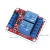 AEDIKO 4pcs Relay Module 24V Relay Board 2 Channel with