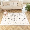 Stylish Baby Play Mat 72x48 Inches - 6 XXL Foam