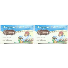 (2 Pack - Celestial Seasonings - Sleepytime Extra Tea | 20 Bag | 2 PACK BUNDLE