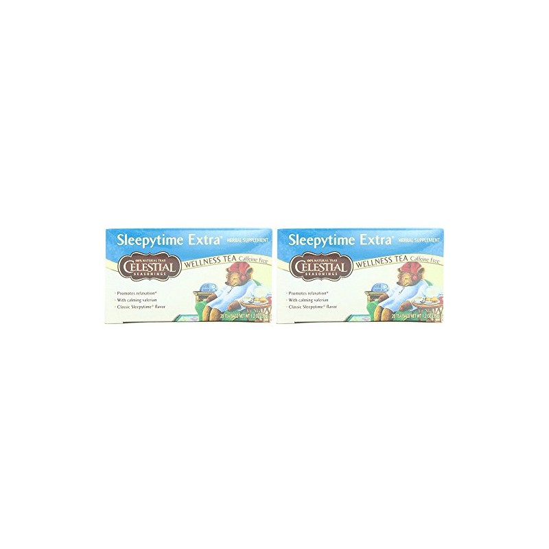 (2 Pack - Celestial Seasonings - Sleepytime Extra Tea |