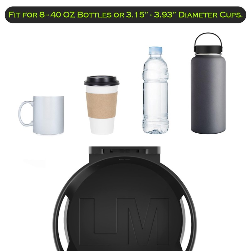 LITTLEMOLE Large Cup Holder, Universal Drink Holder for Almost Any