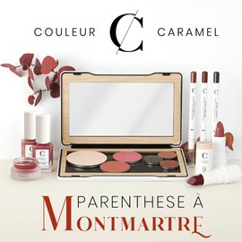 Eyeshadow Organic Khaki Gold No. 165 Couleur Caramel Montmartre Clip Cosmetic Blush Vegan