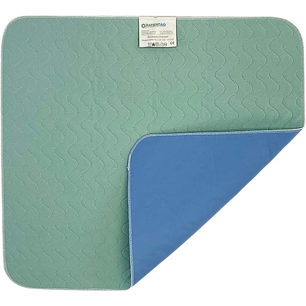Patient Aid 21" x 22" Chair Pad - Incontinence Chair Protector Liner Underpad - Reusable, Washable, Waterproof - Adult & Children - Home Care & Hospital Use - Premium Quality