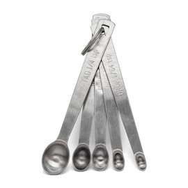 Mini Measuring Spoons 4-Piece Set - Nip, Smidgen, Pinch, Dash - For Cheesemaking, Baking, Seasonings, And More - Easily Measure Rennet - Perfect For Portion Control