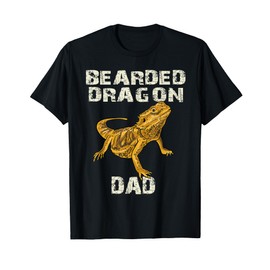 Cute Bearded Dragon Dad Lover Gift Owner Love T-Shirt