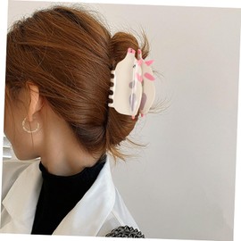 Baluue Pig Clip Cute Animal Design Hair Clip for Women Acetate Material for Hair Types Adds Fun and Whimsy to Hairstyles