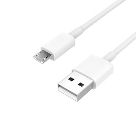 umvowuxa Micro USB Type B Charging Cable Cord Compatible with Bose QuietComfort 35, QC35 II, QC25, QC20, SoundLink II Over-Ear Wireless Headphones (30cm,White)