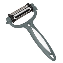 AEX Peeler for Kitchen 3 in 1 Potato Peelers Multifunction Vegetable Y Peeler Julienne Slicer (Grey)