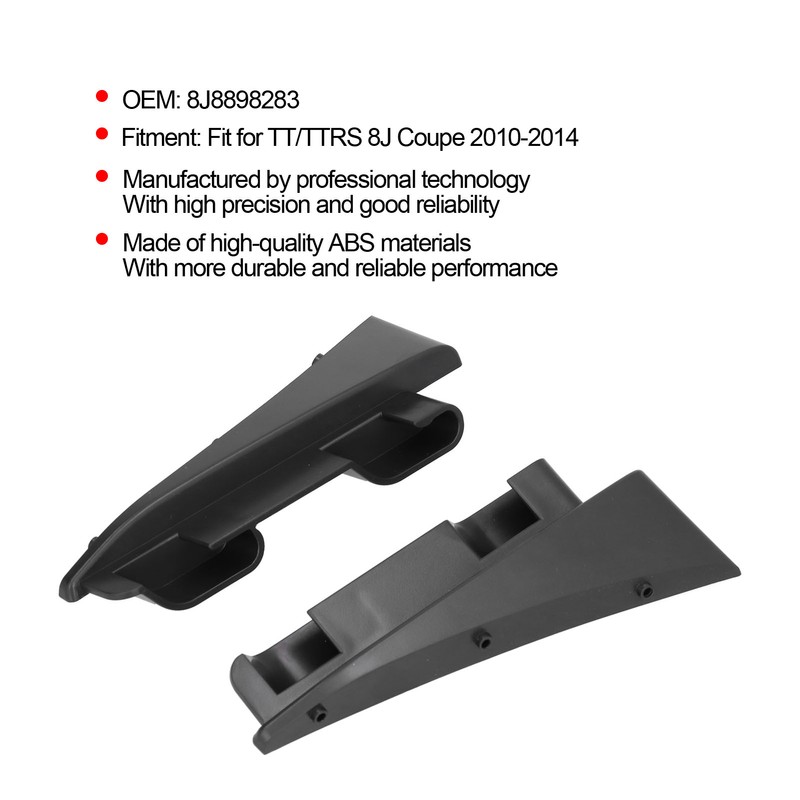 2pcs Car Parcel Rear Shelf CPillar Side Bracket Repair Kit
