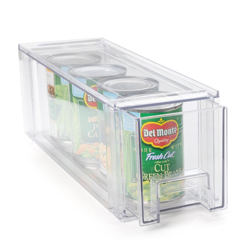 Smart Design Pull-Out Stackable Storage Bin - XS - 13.7"