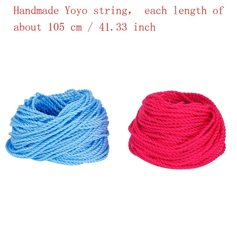 Yoyo Schnüre Schnur Ersatzschnur Ersatzschnüre Strings, Bunte, 90 Stück