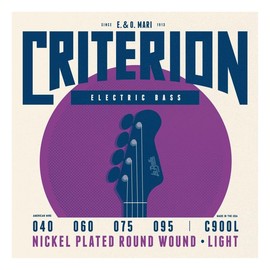 La Bella C900L Criterion Electric Bass Light Nickel-Plated Round Wound 40-95