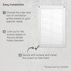 Vent Systems 6" x 10" Inch (Opening Dimensions) Plastic White