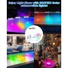 Pool Lights, Upgraded Solar Submersible LED Lights with Remote, 4.55
