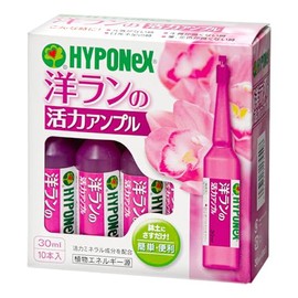 Hyponex Japan Orchid Vitality Ampoule 30ml x 10pcs, Colorless