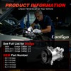 A/C Compressor with Clutch Fits for Dodge Caliber 2009-2012,Compatible with