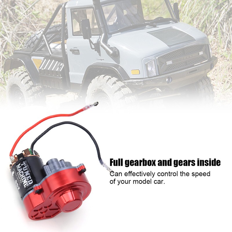 Metal Full Gearbox with 540 Motor 55T Fit for Axial