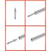 Double-Head Skirting Thread Seamless Nail, Skirting Line without Marks Nail,