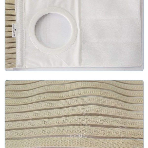 Ostomy Belt Colostomy Belt (Hole 3.14") Medical Stoma Support Ostomy Hernia Belt Ostomy Hernia Belt Stomach Truss Binder with Compression Support (S: 33.46''-37.40'')