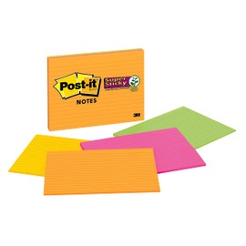 MMM6845SSPL - Post-it Super Sticky Large Format Notes