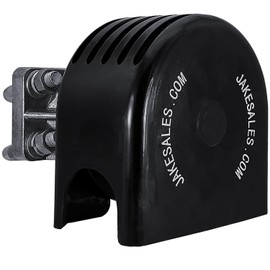 Jake Sales Cantilevered Gate Rollers, Cantilevered Rollers, Rolling Cantilever, Slide Gate Roller Hardware, for Round 6-5/8"" Post, 2-3/8"" Chain Link Fence Gate Frame - Nylon Roller w/Cover, Black