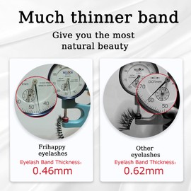 False Eyelashes Dramatic Fluffy Look Lashes 5 Pairs Soft Faux Mink Lashes 3D 7D Volume Fake Eyelashes Packs DM17