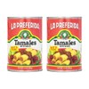La Preferida Beef & Pork Tamales Hearty Mexican Canned Tamales